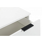 Комод белый с 3-мя ящиками Strict Lines  варинант исполнения - 5 | Loft Concept в Ростове-на-Дону