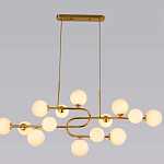 Люстра подвесная с белыми лампами в форме шара Flute варинант исполнения - 4 | Loft Concept в Ростове-на-Дону