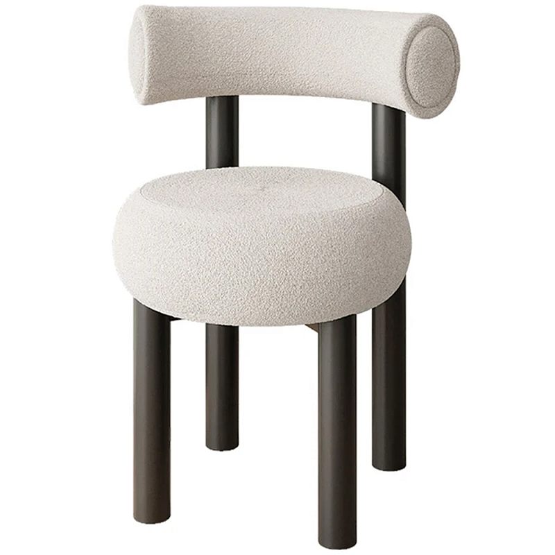     Pierres Grey Boucle Chair    -- | Loft Concept 