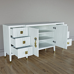 Большой Комод-буфет Elsa Dreams White с ящиками варинант исполнения - 1 | Loft Concept в Ростове-на-Дону