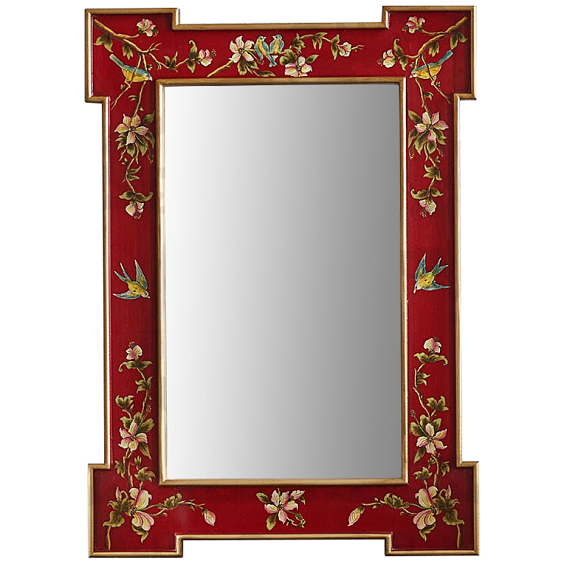       Shao Chinoiserie Mirror Red     -- | Loft Concept 