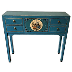 Консоль в китайском стиле с 4-мя ящиками Chinese Elm Console Table варинант исполнения - 1 | Loft Concept в Ростове-на-Дону