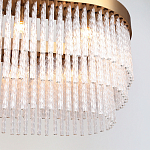 Люстра подвесная овальная со стеклянными трубками Nembus варинант исполнения - 3 | Loft Concept в Ростове-на-Дону