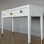 Дизайнерский Письменный стол Elsa Dreams White с тремя ящиками варинант исполнения - 2 | Loft Concept в Ростове-на-Дону