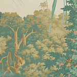 Обои ручная роспись Le Brésil Paille варинант исполнения - 2 | Loft Concept в Ростове-на-Дону