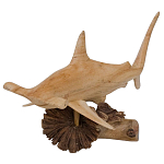 Статуэтка из дерева рыба-молот Animals of the World варинант исполнения - 5 | Loft Concept в Ростове-на-Дону