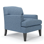 Мебельная ткань Шенилл голубой цвет 138 см T4-26 варинант исполнения - 3 | Loft Concept в Ростове-на-Дону