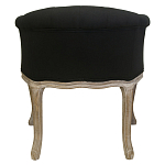 Кресло низкое в стиле прованс Louis French Armchair black flax варинант исполнения - 2 | Loft Concept в Ростове-на-Дону