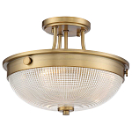 Потолочный светильник со стеклянным плафоном в виде купола Quoizel варинант исполнения - 13 | Loft Concept в Ростове-на-Дону