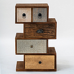 Тумба необычной формы с выдвижными ящиками Shift варинант исполнения - 2 | Loft Concept в Ростове-на-Дону