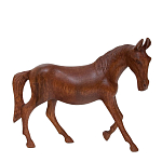 Статуэтка из дерева суар дикая лошадь Wild Horses варинант исполнения - 2 | Loft Concept в Ростове-на-Дону