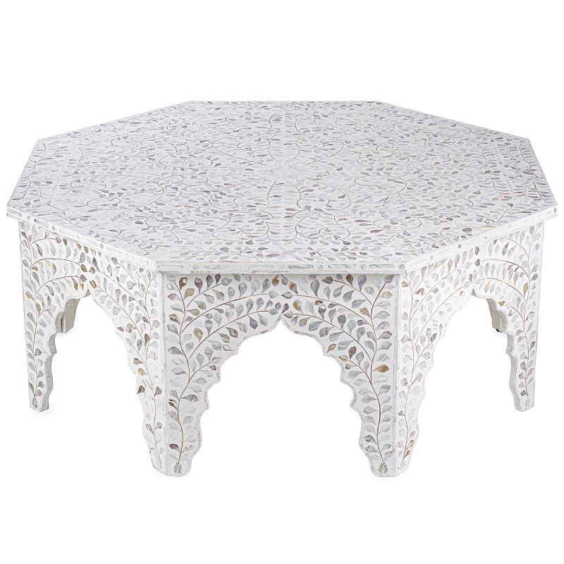      White Mother of Pearl Moroccan  ivory (   )  -- | Loft Concept 