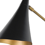 Бра с черными конусообразным плафоном Contrasting Lamps варинант исполнения - 1 | Loft Concept в Ростове-на-Дону