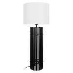 Настольная лампа с металлиеским черным трубчатым основанием Fulgurite варинант исполнения - 1 | Loft Concept в Ростове-на-Дону