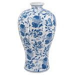 Ваза фарфоровая высокая с синими цветочными мотивами Independence варинант исполнения - 2 | Loft Concept в Ростове-на-Дону