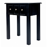 Черная тумба с выдвижным ящиком Monica варинант исполнения - 2 | Loft Concept в Ростове-на-Дону