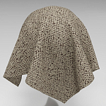 Мебельная ткань Шенилл коричневый цвет 138 см T4-28 варинант исполнения - 3 | Loft Concept в Ростове-на-Дону