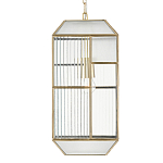 Подвесной светильник с рельефным стеклом Embossed Glass варинант исполнения - 3 | Loft Concept в Ростове-на-Дону