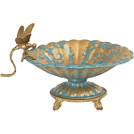 Фарфоровая чаша Золотая стрекоза Marlo Turi варинант исполнения - 1 | Loft Concept в Ростове-на-Дону