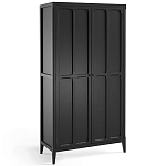 Шкаф черный Silva Black Cabinet варинант исполнения - 2 | Loft Concept в Ростове-на-Дону