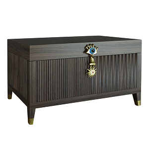 Большой дизайнерский Сундук Elsa Dreams Walnut