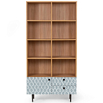 Широкий стеллаж с принтом Elise Rack варинант исполнения - 14 | Loft Concept в Ростове-на-Дону