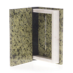 Шкатулка в виде книги из натурального камня змеевик Stone Casket варинант исполнения - 3 | Loft Concept в Ростове-на-Дону