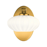  Бра с круглым плафон из матового белого стекла Kichler варинант исполнения - 7 | Loft Concept в Ростове-на-Дону