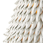 Подвесной светильник белый металлический в форме колокола White Natural Lines варинант исполнения - 1 | Loft Concept в Ростове-на-Дону