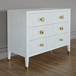 Бельевой Комод с 4 ящиками Elsa Dreams White варинант исполнения - 1 | Loft Concept в Ростове-на-Дону