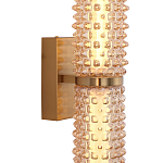 Бра с факутрным стеклянным плафоном Шампань Sonora варинант исполнения - 5 | Loft Concept в Ростове-на-Дону