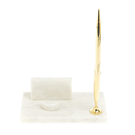 Подставка для телефона с ручкой из натурального камня креноид Natural Stone Stand варинант исполнения - 2 | Loft Concept в Ростове-на-Дону