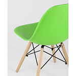 Пластиковый стул на ножках из массива бука Eames Light Green варинант исполнения - 3 | Loft Concept в Ростове-на-Дону