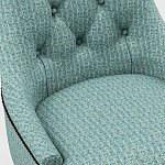 Мебельная ткань Шенилл бирюзовый цвет 142 см T4-61 варинант исполнения - 7 | Loft Concept в Ростове-на-Дону