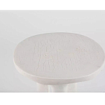 Дизайнерский журнальный стол белый на 3-х ножках в виде ступней African table варинант исполнения - 2 | Loft Concept в Ростове-на-Дону