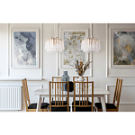 Люстра с подвесными рифлеными стеклянными трубками Nembus варинант исполнения - 23 | Loft Concept в Ростове-на-Дону