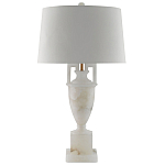 Настольная лампа с основанием в форме урны Piercing Stone варинант исполнения - 2 | Loft Concept в Ростове-на-Дону