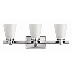 Бра для ванных комнат с белыми стеклянными конусными плафонами Hinkley варинант исполнения - 1 | Loft Concept в Ростове-на-Дону