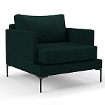 Мебельная ткань Шенилл темно-зеленый цвет 138 см T4-36 варинант исполнения - 11 | Loft Concept в Ростове-на-Дону