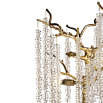 Лампа настольная со стеклянными подвесами цвет золото FAIRYTREE Light варинант исполнения - 2 | Loft Concept в Ростове-на-Дону