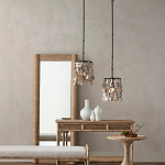 Подвесной светильник с подвесками из устричных раковин Sea Ravens варинант исполнения - 2 | Loft Concept в Ростове-на-Дону