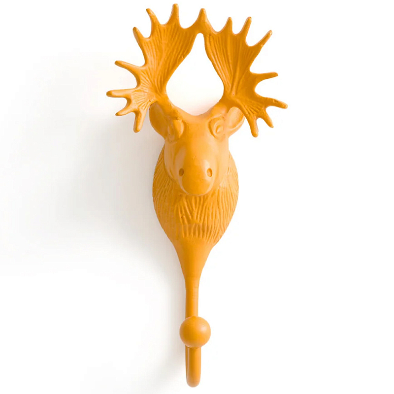    Deer Wall Hook Mustard   -- | Loft Concept 