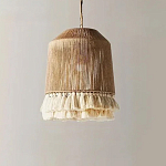 Люстра круглая плетеная с кисточками Small Solar Glow варинант исполнения - 3 | Loft Concept в Ростове-на-Дону