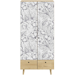 Шкаф с принтом Cotton варинант исполнения - 2 | Loft Concept в Ростове-на-Дону