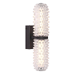 Бра с факутрным стеклянным плафоном Sonora варинант исполнения - 2 | Loft Concept в Ростове-на-Дону