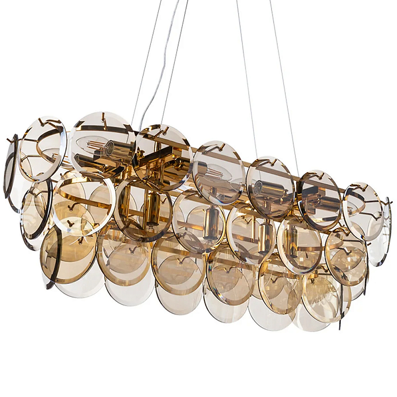      Cardiel Amber Glass Chandelier    -- | Loft Concept 