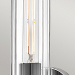 Бра для ванных комнат с прозрачным цилиндрическим плафоном на круглом основании Hinkley варинант исполнения - 10 | Loft Concept в Ростове-на-Дону