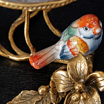 Чаша на ножке из стекла с бронзовыми элементами Bronze Branch варинант исполнения - 2 | Loft Concept в Ростове-на-Дону