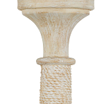 Люстра из дерева в форме подсвечника Coastal Aesthetics варинант исполнения - 2 | Loft Concept в Ростове-на-Дону