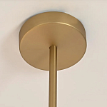 Люстра CANELLE Linear Chandelier 12 Modern Brass варинант исполнения - 4 | Loft Concept в Ростове-на-Дону